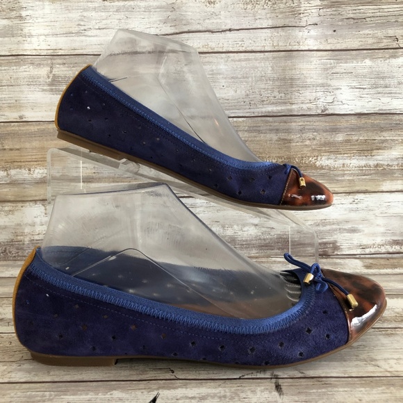 clarks indigo ballet flats